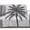 Black, Charcoal, White, variant on Flannel Throw Blanket for Couch Sofa Bed,Summer Tropical Coconut Tree Soft Cozy Warm Fuzzy Blanket 40x50in
