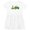 White with Speckles, variant on Inktastic Second Birthday Tractor Girls Toddler Dress