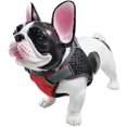 thumbnail image 4 of Arnés pectoral reflectante y transpirable tipo chaleco para mascotas con cordón ajustable en la espalda para pasear perros (azul cielo, L), 4 of 5