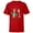Red, variant on Disney and Pixar’s Forky and Karen - Short Sleeve T-Shirt for Kids - Customized-White