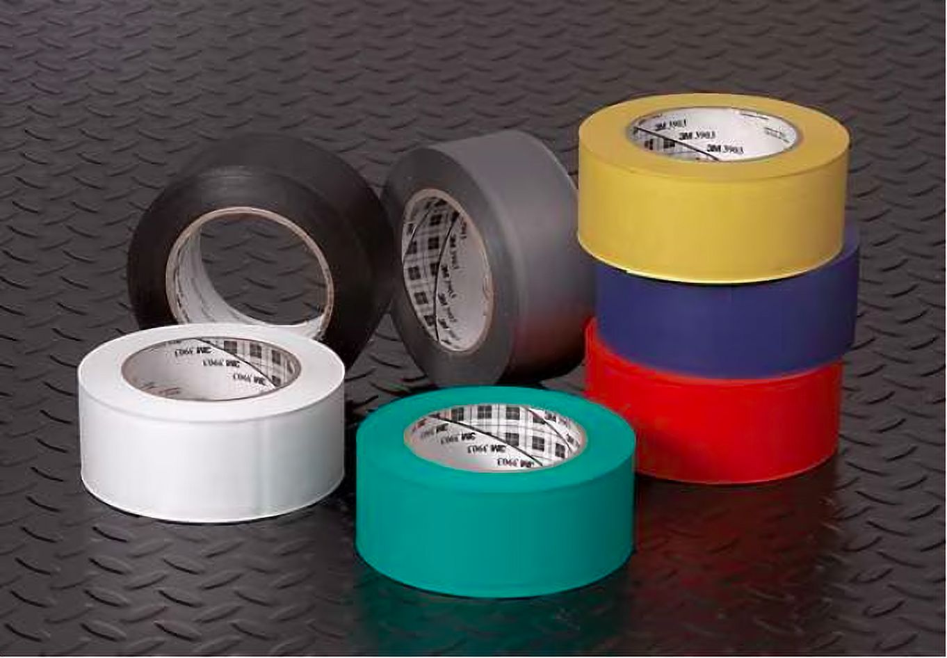 Duct Tape, 2 x 50 yd, 6.5 mil, White, Vinyl