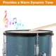 thumbnail image 4 of Kojooin AD-300 Batería para Niños, Batería Junior, Batería para Instrumentos Musicales, Batería Juvenil Completa de 16 Pulgadas con Batería de Bajo, Tambor, Tambor, Altavoz, Batería y Pedal de Batería, 4 of 7