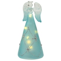 Beautiful Multi Glass Angel Statue for Home Decor Adds Vivid Creative Touch 4.5 Inches