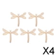 thumbnail image 1 of Parche de Apliques de Encaje Bordado Soledad 5 Piezas Rosa Arco Flor Mariposa Libélula, 1 of 10