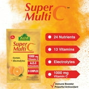 Alfa Super Multi C Powder Formula Vitamin C, 1000 mg, 30 Packets