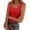 Red-160312aa, variant on Trgacdwlo Women's Scoop Neck Ribbed Tank Tops Summer Basic Women Sleeveless Shirt Fitted Casual Womens Shirts Brown XXL