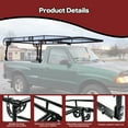 Kojem 60 Inch Universal Kayak Lumber Rack 1000 LBS Adjustable Truck Bed