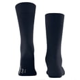 thumbnail image 2 of Burlington Calcetines hombre LEEDS Lote de 3 - lana virgen, logo, lisos, talla única, 40-46 Azul marino 40-46, 2 of 5