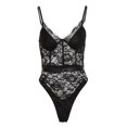 thumbnail image 1 of Lencería de Encaje de Una Pieza Body Ropa Interior Siamesa Corte Alt Mujer S Baoblaze Encaje Babydoll Lingeries, 1 of 8