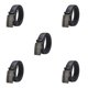 thumbnail image 1 of Minnieouse Cinturón de hebilla de aleación de moda negro para hombres - Anticorrosión Adecuado para jeans Business Belt Automatic 004 125cm Type2 NO2, 1 of 6