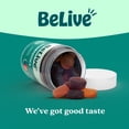 thumbnail image 3 of BeLive Synbiotics - Probiotic & Prebiotic Fiber Gummies Supplement – High Strength Inulin (3g), Digestive Support for Kids & Adults - Strawberry, Orange, Blueberry Flavor (60Ct), 3 of 9