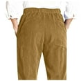 thumbnail image 6 of Corduroy Straight Casual Taper Long Pants with Pockets for Fall Winter Clothing (Women's), 6 of 9