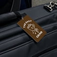 thumbnail image 5 of The Daily Grind Coffee Work Funny Humor Luggage Card Suitcase Carry-On ID Tag, 5 of 8