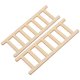 thumbnail image 1 of 2 escaleras de madera en miniatura, juguete de simulación de escalera, muebles de casa de madera en miniatura, 1 of 7