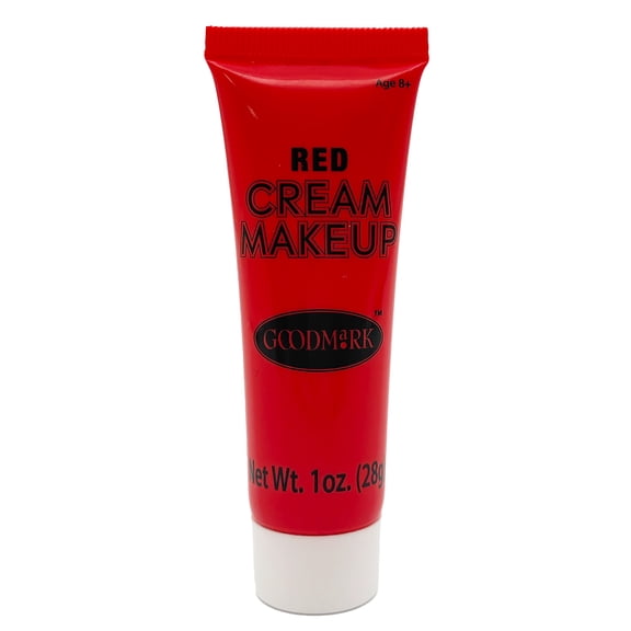 Body Paint, Red, 1oz, Halloween Make-Up for Adults, by Goodmark