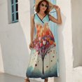 thumbnail image 2 of The Giving Tree Sleeveless Dress Woman Fashion Long Dresses Women's Summer Suit Dress 2025, 2 of 6