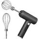 thumbnail image 1 of Electric Egg Beater with Two Wire Beaters Food Beater 3 Speed Whisk Vertical Cordless Hand Mixer with DividerBlack, 1 of 5