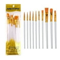 thumbnail image 3 of 10 Pcs Paint Brushes Set Watercolor Paint Brushes Drawing and Art Supplies, 3 of 13