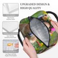 thumbnail image 3 of Balery Flower Crown Guinea Pig Bolsa de Almuerzo para Mujeres, Caja de Almuerzo, Bolsa de Almuerzo Pequeña Impermeable, Tote de Almuerzo Reutilizable con Gran Capacidad, 3 of 6