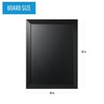 thumbnail image 4 of MasterVision Kamashi Easy Clean Chalkboard for Home Wall Decor, 24" x 36", Black Frame, 4 of 10