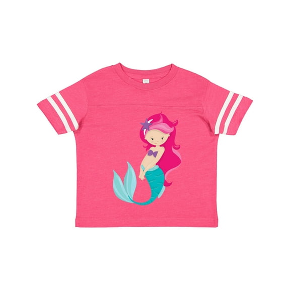 Inktastic Mermaid Girls Toddler T-Shirt