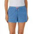thumbnail image 4 of Jane And Bleecker Women's 3Pack Sleepwear Relaxed Sleep Short Geo Blue Small NWT, 4 of 7
