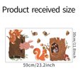 thumbnail image 3 of Affordablo 2025 Renter Friendly Tile Peel And Stick Clearance Small Animal Tree Hole Deer Rabbit Playing Bedroom Living Room Porch Home Wall Decoration Wall Sticker, 3 of 7