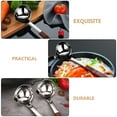 thumbnail image 3 of HEMOTON  Household Oil Filter Scoop That Removes from Soup Cooking Silver, 3 of 8
