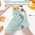 thumbnail image 4 of SPA Gloves for Dry Hands Overnight Moisturizing Gloves with Good Lining, Touch Screen Moisturizing Gloves for Women & Men Reusable Cotton Gloves for Sleeping, 4 of 7