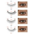 thumbnail image 2 of Huhudde 10 Pairs Comfortable and Durable False Eyelashes Perfect for Beauty Enthusiasts, 2 of 21