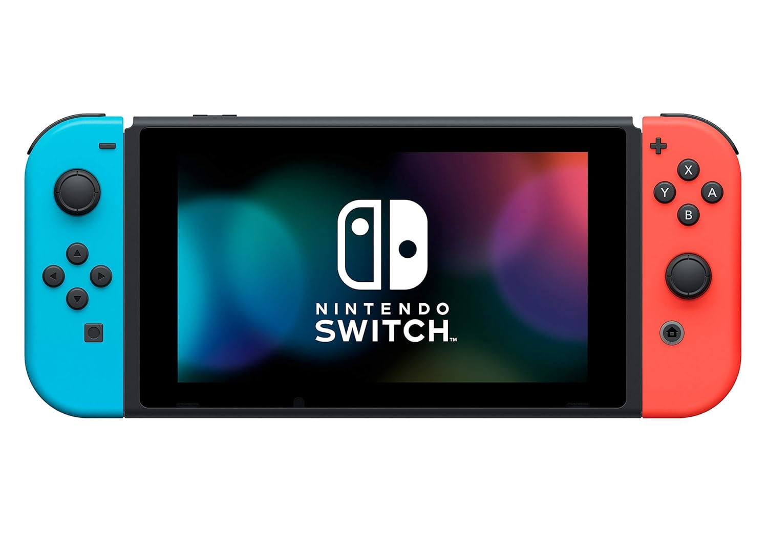 Restored Nintendo Switch™ – OLED Model w/ Neon Red & Neon Blue Joy-Con™ (Refurbished)