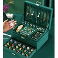 thumbnail image 4 of Jewelry Box Organizer for Women Girls (Green), 4 of 7