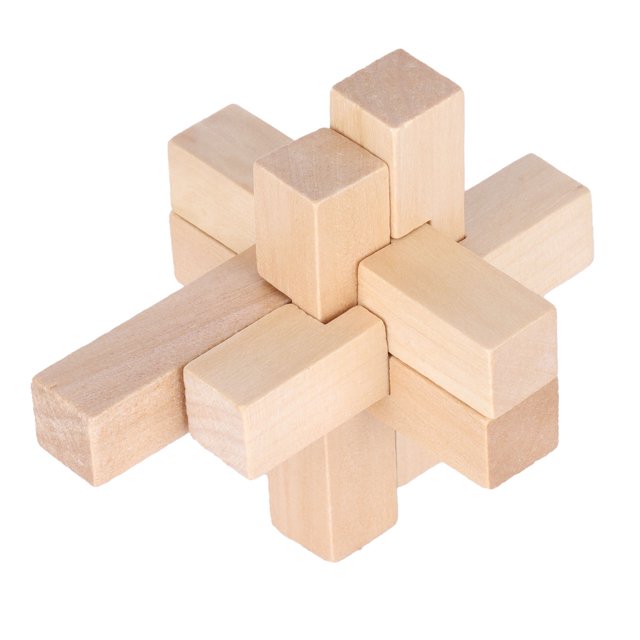 Rompecabezas Brain Teaser ANGGREK Mejora La Flexibilidad Kongming Lock Toy