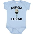 thumbnail image 3 of Inktastic Karaoke Legend Music Boys or Girls Baby Bodysuit, 3 of 5