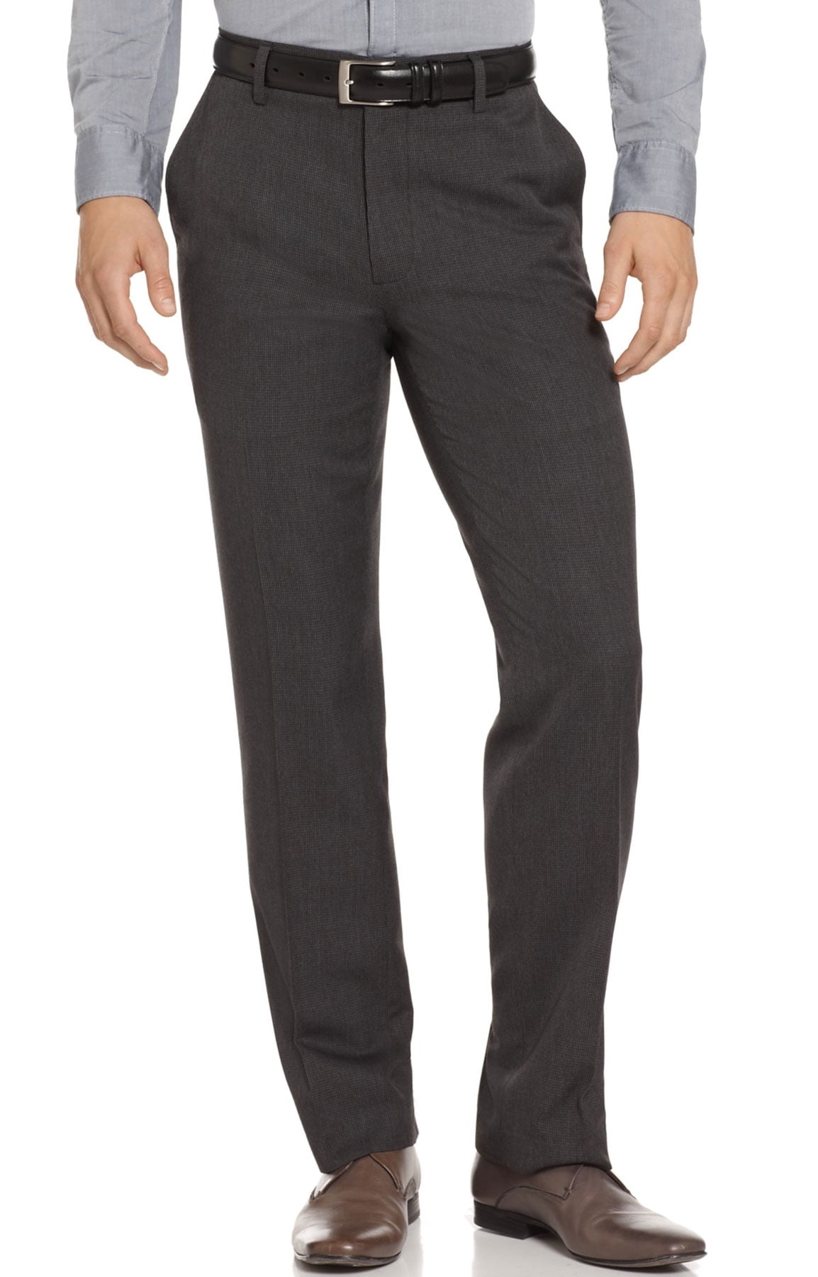 Kenneth Cole - KENNETH COLE Reaction Mens Flat Front Dress Pants ...