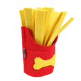 thumbnail image 1 of Dog Chewing French Fries Toy Box Puzzle Teeth Grind Dog Toy G0F2, 1 of 1