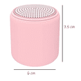 thumbnail image 4 of Mini Bocina Bluetooth Portátile Led Tws  Rosa, 4 of 4