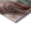 thumbnail image 4 of Addison Rugs Mayfield Washable Transitional Organic Burgundy Rectangle Rug, 1'8" x 2'6", 4 of 5