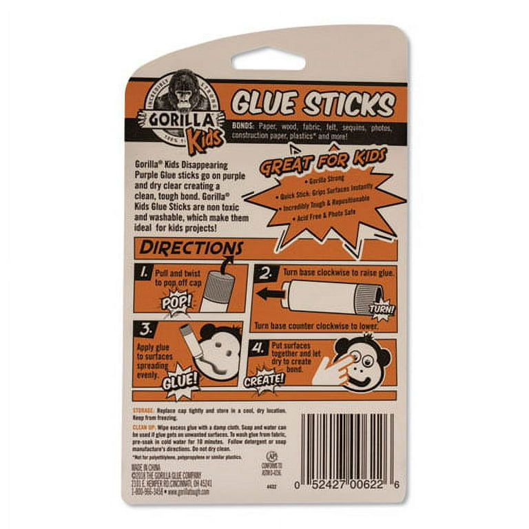 School Glue Sticks, 0.21 oz/Stick, Dries Clear, 36 Sticks/Box - Supply  Solutions
