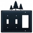 thumbnail image 1 of Village Wrought Iron ESSG-20 Interrupteur Couvercle Triple - Pins, 1 of 2