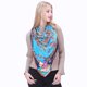 thumbnail image 5 of LESIDA Bufanda de seda pura para mujer, chales grandes, estolas, bufandas cuadradas con estampado de árboles, pañuelos para mujer, 130 x 130 cm, 1303, 5 of 5