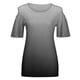 thumbnail image 4 of Elegante mujer cuello redondo impresión manga corta camiseta blusa Tops sudadera OAVQHLG3B Store lin121212, 4 of 5