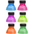 thumbnail image 1 of 6Pcs Soda Saver Pop Beer Beverage Can Cap Flip Bottle Top Lid Protector Snap On Keep Clean Stopper Cover Good service Practical, 1 of 1