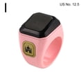 thumbnail image 4 of Bluetooth Smart Ring with OLED Screen Electronic Counter and Time Reminder for Android iOS Fitness Tracking, 4 of 8