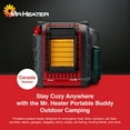 Mr. Heater MH9BX Portable Buddy 9000 BTU/hr. 225 sq. ft. Radiant LP