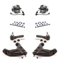 thumbnail image 1 of Transit Auto Bras de Commande Inférieur à Roulement de Moyeu avant avec Rotule Kit de Barre de Oscillation (8 Pcs) pour Voiture Ford Ranger Mazda B4000 Connecteur Carré 4WD Ressorts avant Torsion - K7T-109832, 1 of 11