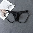 thumbnail image 1 of Men's Underwear Product Category with Breathable Sheer Lace Low Rise Thong Design for Daily Comfort and Mesh Breathability, 1 of 3