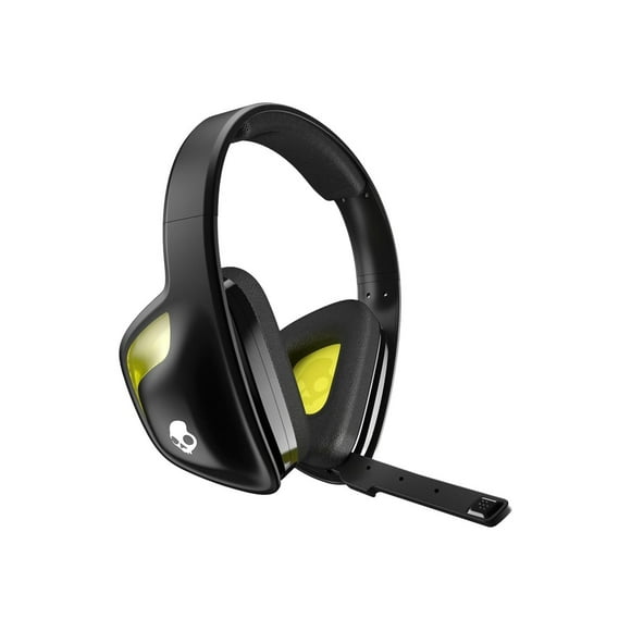 Skullcandy SLYR - Casque - Taille Complète - Filaire - Noir, Jaune