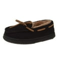thumbnail image 6 of Beverly Hills Polo Club Boys Moccasins Slippers: Unisex Indoor Outdoor House Shoes with Anti, Slip Sole (Toddler), Black, 5, 6 of 8