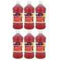 thumbnail image 2 of Art-Time® Washable Tempera Paint, Red - 32 oz., 6/pkg, 2 of 2